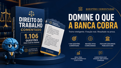 Direito do Trabalho Comentado: 1.106 Questões para Fixar de Verdade