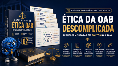 Mapas Mentais de Ética OAB: Regras que Viram Pontos