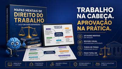 Mapas Mentais de Direito do Trabalho: A CLT em Visão Estratégica